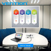 VENTION 5 متر 1080P HD VGA Male إلى VGA Male Extension Line 15-Pin Cable 49FT Connectors 3 + 6 Double Magnetic Rings for Video Computer TV Projector