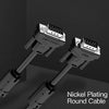 VENTION 5 متر 1080P HD VGA Male إلى VGA Male Extension Line 15-Pin Cable 49FT Connectors 3 + 6 Double Magnetic Rings for Video Computer TV Projector