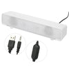 SADA V-196 USB Wired Computer Speaker Bar Stereo Subwoofer Powerful Music Player Bass Surround Sound Box 3.5mm Audio Input for PC Laptop Smartphone Tablet MP3 MP4