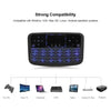 A36 Mini Wireless Keyboard 2.4GHz 4 Color Backlit Air Mouse Touchpad Keyboard For Android TV Box Smart TV PC Rechargeable
