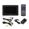 LeadStar Mini 7 بوصة ATSC التلفزيون التناظرية الرقمية 800x600 دقة مشغل الفيديو المحمول دعم PVR USB TF بطاقة 800mAh بطارية