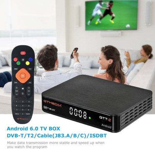 GTMEDIA GTT-2 Android 6.0 TV BOX DVB-T / T2 Set-top Box