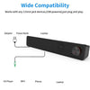 مكبر صوت Smalody Soundbar Computer SPEAKER 3.5 مم شريط سلكي شريط الصوت