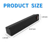 مكبر صوت Smalody Soundbar Computer SPEAKER 3.5 مم شريط سلكي شريط الصوت