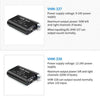 VHM338 Mini Bluetooth 5.0 Digital Amplifier Hifi Stereo Wireless Audio Receiver Power Amp 100W+100W Car Sound Amplifiers