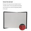 18.3-inch Projector Book Screen Portable PVC Projection Screen Fabric Anti-Crease Indoor Outdoor Projector Movies Screen for Home Theater Meeting