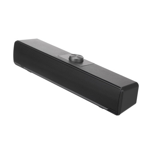 V-196 مكبر صوت للكمبيوتر USB شريط سلكي ستيريو مضخم صوت مشغل موسيقى باس صندوق صوت محيطي 3.5 مللي متر مدخل صوت لأجهزة الكمبيوتر المحمول