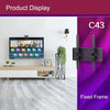 TV Stand Wall Mount 26-65 Inch Universal Bracket Monitor Support Retractable