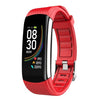 C6T Body Temperature Bracelet Watch Smart Sports Bracelet IP67 Information Push Sleep Exercise Step Waterproof Sports Smart Bracelet Blood Pressure Monitoring