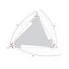 Laptop Tablet Holder Multi-Angle Soft Pillow Lazy Lap Stand for Tablets eReaders Smartphones Books&Magazines Bracket