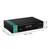 GTMEDIA V8X DVB-S / S2 / S2X FTA جهاز استقبال إشارة رقمي صندوق علوي كامل HD 1080P جهاز تحكم عن بعد مدمج WiFi H.265 V8 Nova Upgrade