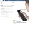 WeChip W2 Pro Air Mouse Voice Voice Microphone 2.4g اللوحة اللاسلكية اللوحة المصغرة للوحة المفاتيح لذكي Android TV Box Mini PC