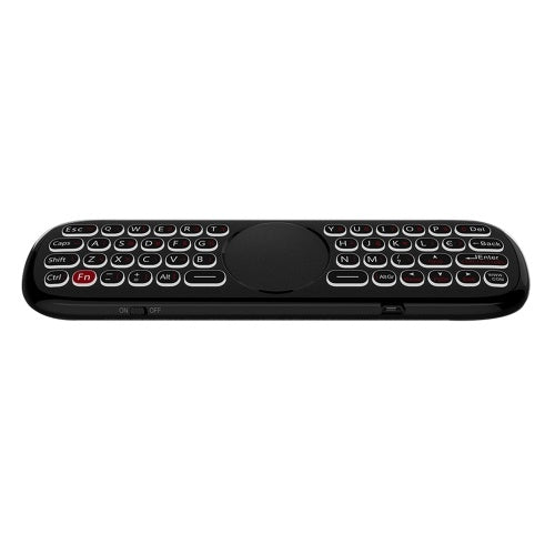 WeChip W2 Pro Air Mouse Voice Voice Microphone 2.4g اللوحة اللاسلكية اللوحة المصغرة للوحة المفاتيح لذكي Android TV Box Mini PC