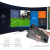WeChip W2 Pro Air Mouse Voice Voice Microphone 2.4g اللوحة اللاسلكية اللوحة المصغرة للوحة المفاتيح لذكي Android TV Box Mini PC