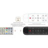 WeChip W2 Pro Air Mouse Voice Voice Microphone 2.4g اللوحة اللاسلكية اللوحة المصغرة للوحة المفاتيح لذكي Android TV Box Mini PC