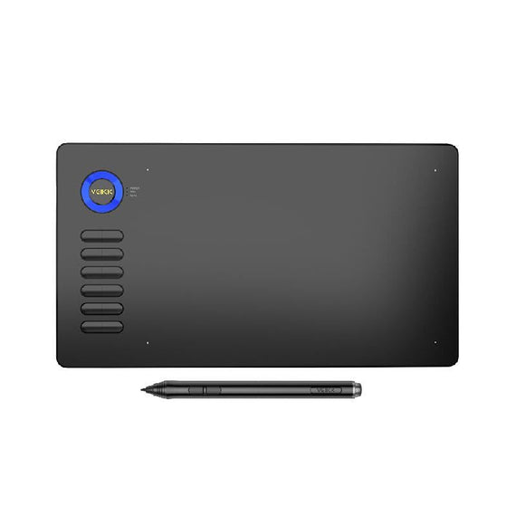 تابلت الرسم الرقمي Veikk Premium - الزر الأزرق