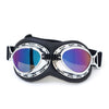 Vintage Premium Motobiker Smoke Glass Goggles