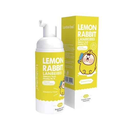 معجون أسنان لانبيبي للأطفال للعناية بالفم بنكهة الفراولة بمضخة 2.1 أونصة