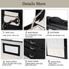 Abody Jewelry Box Storage Storage Storage Disclace Ring Ring Organizer