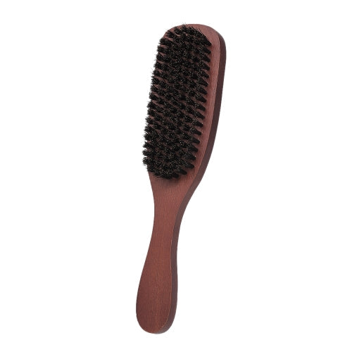 Men's Beard Brush Facial Cleaning Hair Brush Wooden Mustache Comb Male Multifunctional Shaving Brush