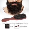 Men's Beard Brush Facial Cleaning Hair Brush Wooden Mustache Comb Male Multifunctional Shaving Brush