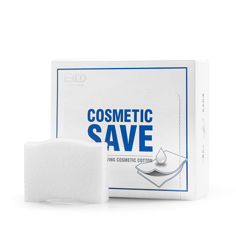 Waterproof Cotton Makeup Remover - White