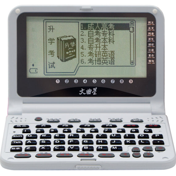 Wenquxing E658 Portable Electronic Dictionary - White