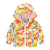 Windproof Zipper Hooded Jacket - Orange