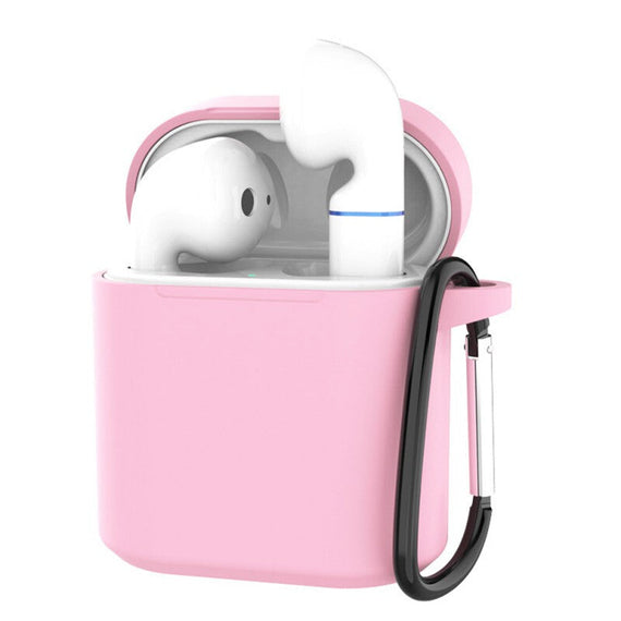Wireless High Quality Silicone Earpods Case - Pink