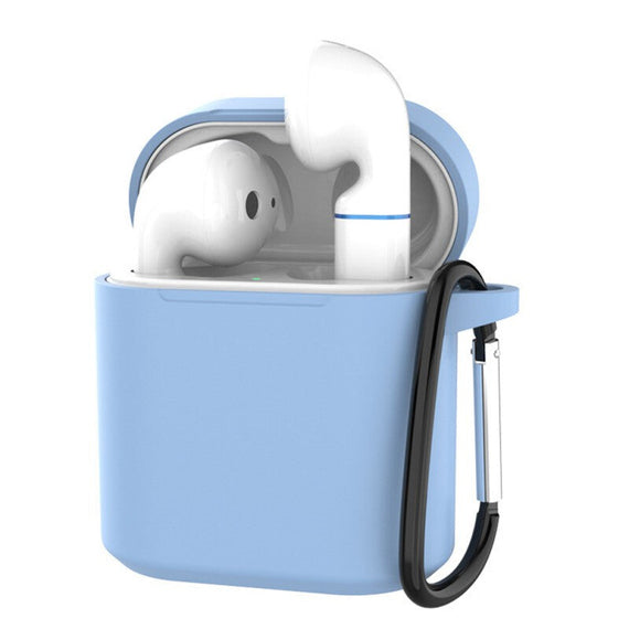 Wireless High Quality Silicone Earpods Case - Blue