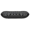 Wireless Keyboard With TouchPad Mouse - Black