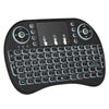 Wireless Keyboard With TouchPad Mouse - Black