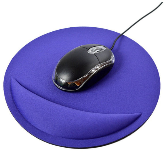 Wrist Rest Premium Soft Mouse Pad - Purple