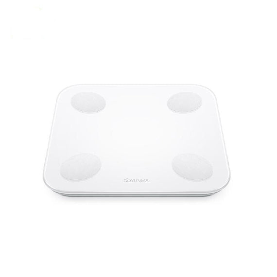 ميزان الجسم الرقمي الصغير من شاومي - ابيض