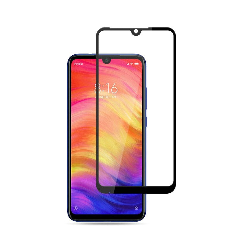 واقي شاشة Xiaomi Redmi Note 7 Note7 Note 6 Pro - أسود