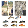 Lixada 85mm 11g 3.3" 6-segement Multi Jointed Fishing Life-like Hard Lure Minnow Swimbait Bait 2 Treble VMC Hooks