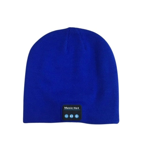قبعة موسيقية محبوكة للشتاء في الهواء الطلق