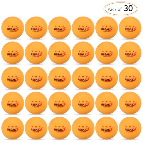 30Pcs 3-Star 40mm Table Tennis Balls