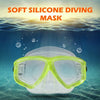 Tempered Glass Lens Diving Goggles for Men Women