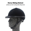 Professional Horse Riding Helmet Adjustable Size Half Face Cover Protective Headgear Secure Equipment