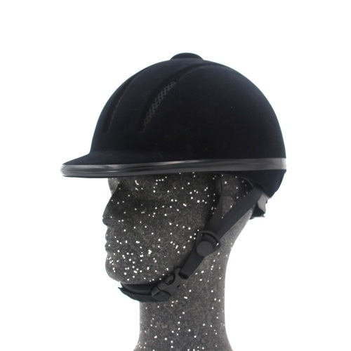 Professional Horse Riding Helmet Adjustable Size Half Face Cover Protective Headgear Secure Equipment