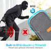 محفظة سفر RFID حجب حامل جواز السفر