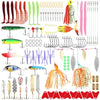 112pcs Fishing Lure Set Fishing Lure Bait Gear Kit