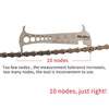 3 in 1 Bicycle Chain Checker Bike Chain Wear Indicator Tool Bicycle Chain Hook Bike Bolt Measurement Tool