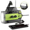 Hand-cranked Solar Emergency Radio Flashlight SOS Alarm Reading Light Motion Sensor Outdoor Emergency Device