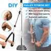 Fitness DIY Pulley Cable Machine Attachment System Loading Pin Lifting Arm Biceps Triceps Blaster Hand Strength Training Equipment