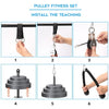 Fitness DIY Pulley Cable Machine Attachment System Loading Pin Lifting Arm Biceps Triceps Blaster Hand Strength Training Equipment