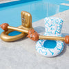 4 Pcs/Set Swimming Pool Inflatable Float Water Sports Bumper Fun Toy