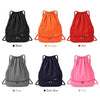 Foldable Drawstring Backpack Sports Gym Bag