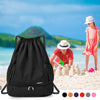 Foldable Drawstring Backpack Sports Gym Bag